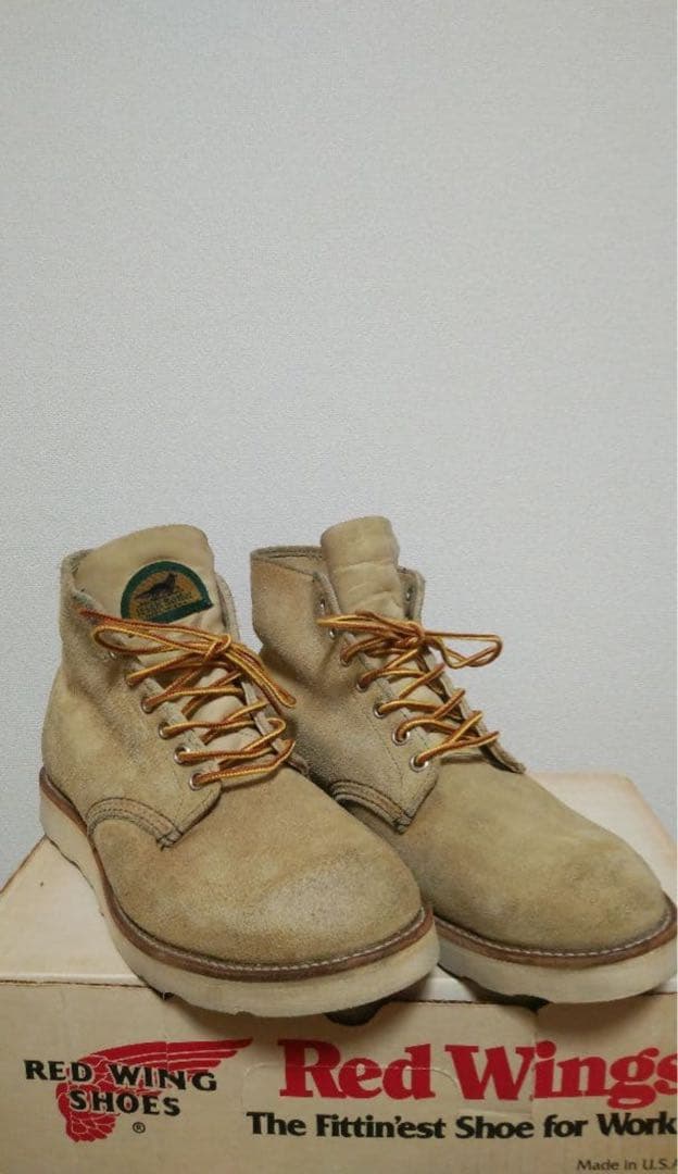 レッドウィング 8167 8.5E 半円犬タグ