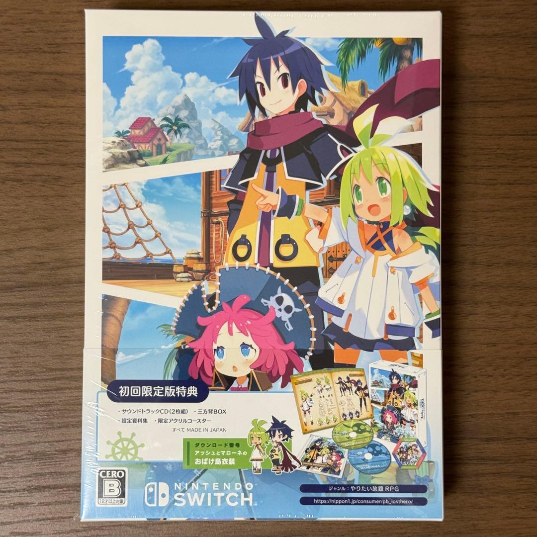 【新品】ファントム・ブレイブ 幽霊船団と消えた英雄 初回限定版 (Switch) 封入特典付】【Switch】ファントム・ブレイブ 幽霊船団と消えた英雄