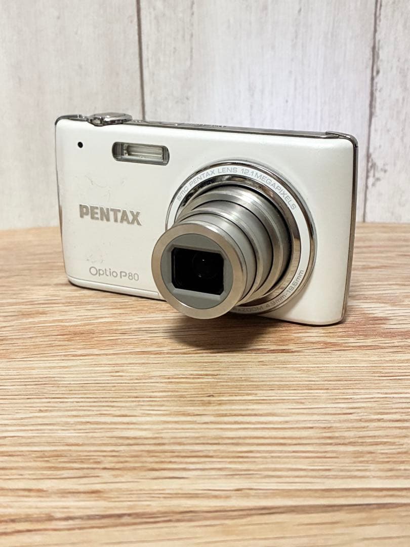 PENTAX Optio P80 ペンタックス オプティオ Pentax Optio P80 Ultra-Compact Digital Camera (Black) With