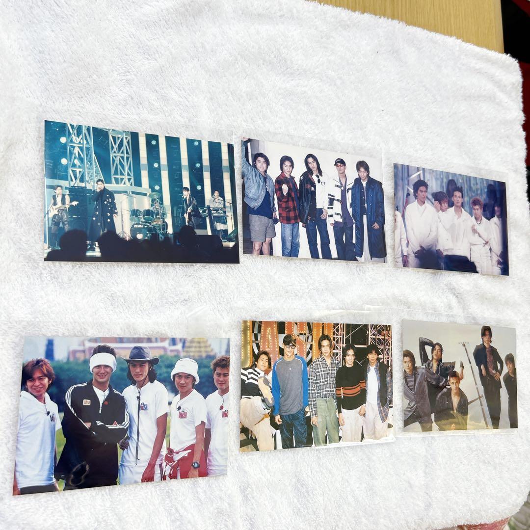 94年デビュー鉄腕DASH初期〜バンド5人組時 TOKIO 写真 8枚セット