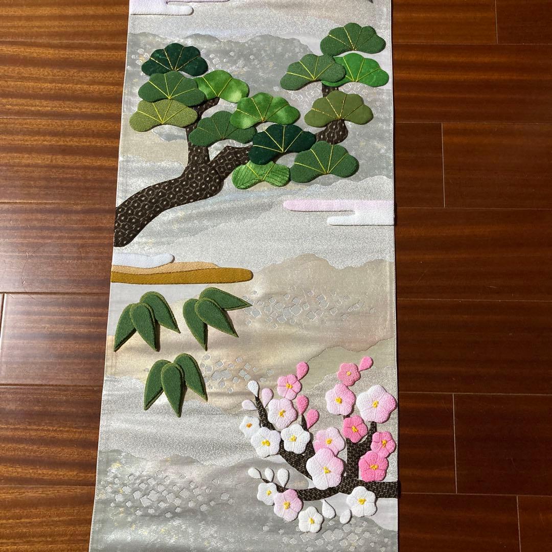 らいおんくま様専用☆ちりめん細工 お正月の押絵タペストリー