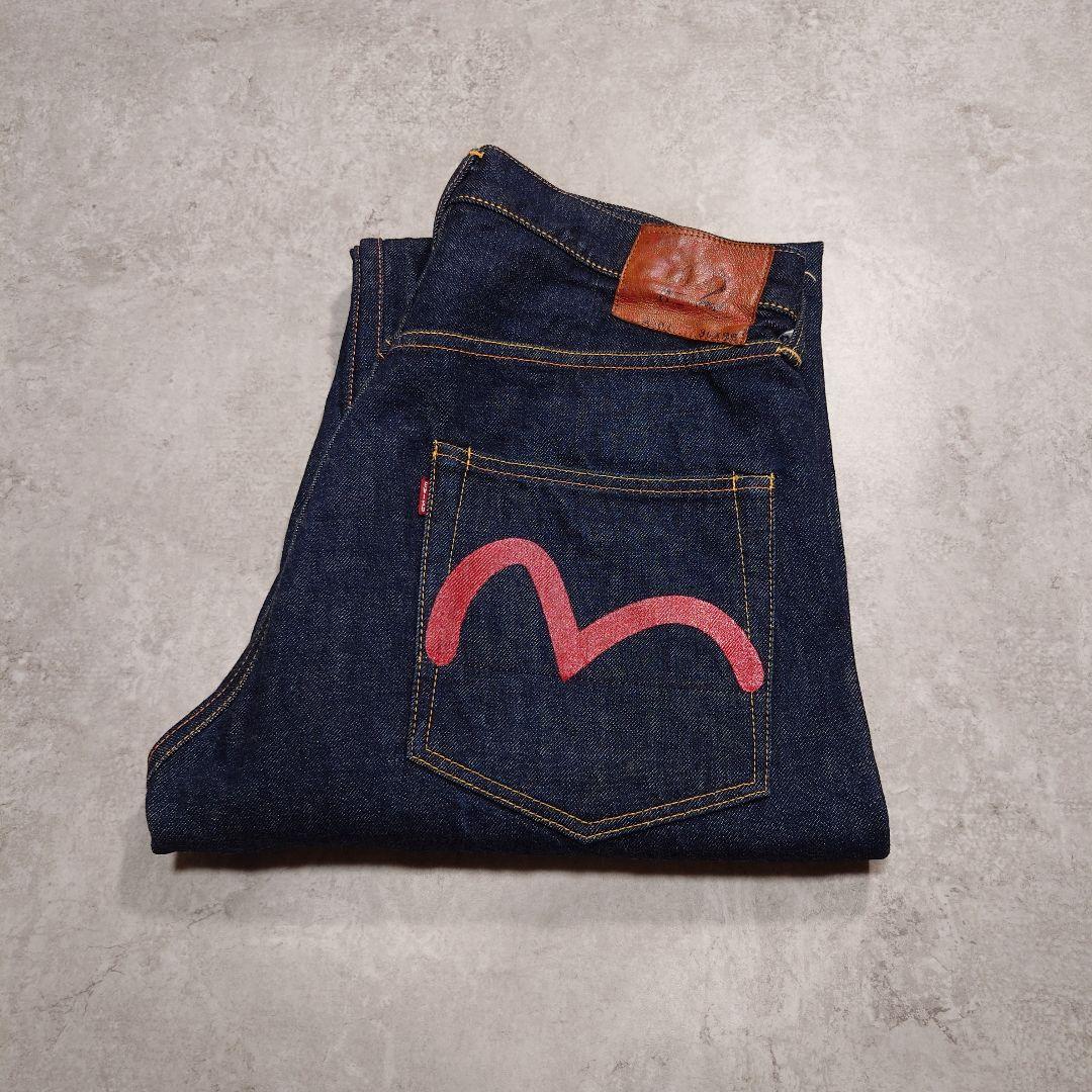 EVISU エヴィス カモメデニム 濃紺 耳付 2001 No.2 W36 - メルカリ