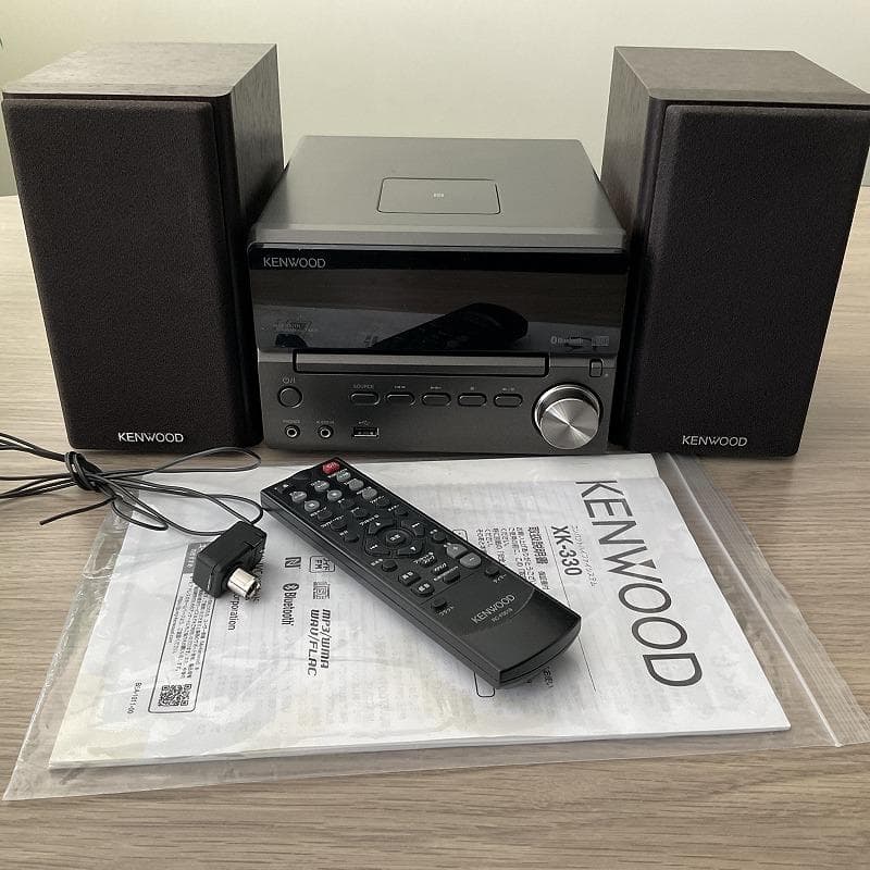 ケンウッド XK330 USBコンポ Bluetooth ワイドFM 動作確認済 - メルカリ