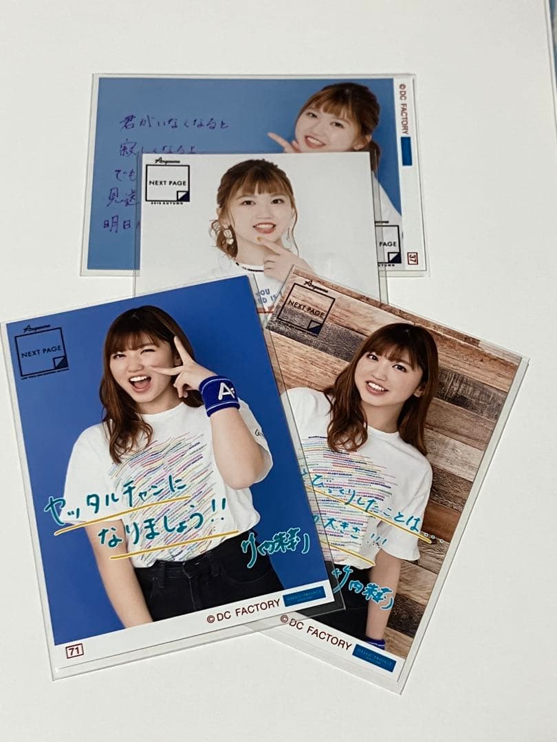 竹内朱莉コレ写4種』アンジュルムツアー 2019夏秋「Next Page」 - メルカリ