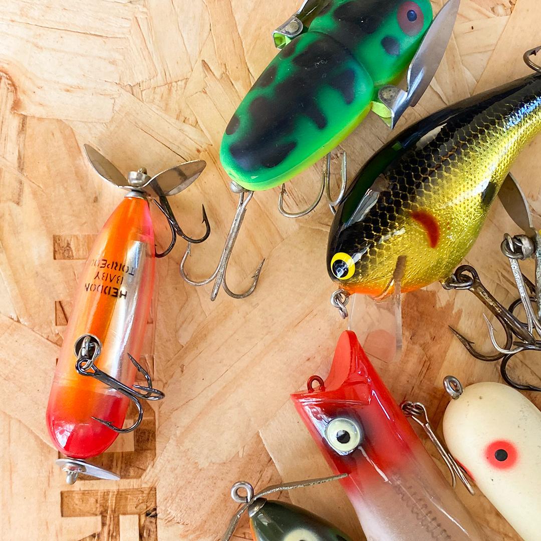 2005年代］アメリカンルアー（ヘドン他）12セット