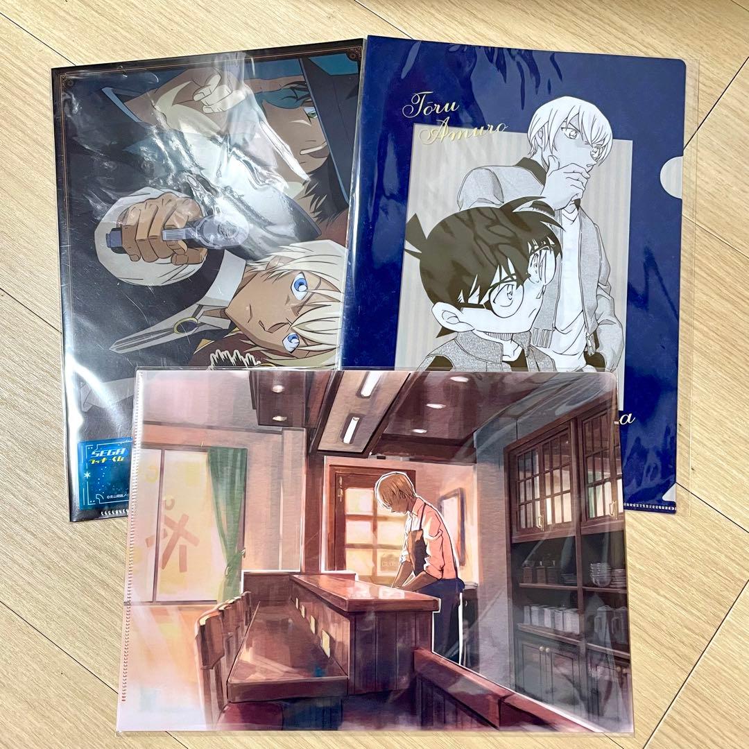 名探偵コナン クリアファイル 安室透 コナン展 セガラッキーくじ