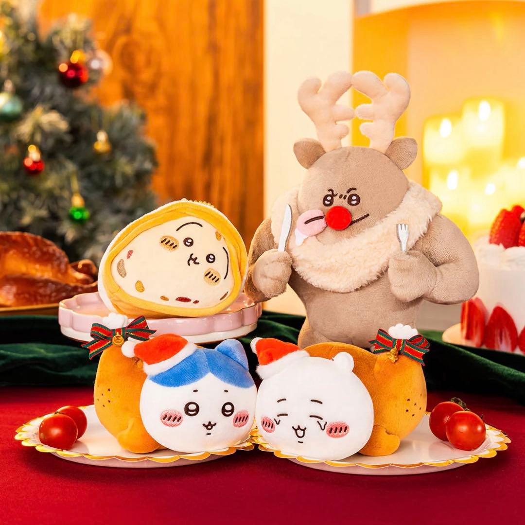 ちいかわ トナカイ ぬいぐるみ シュトーレン チキン マスコット 4種