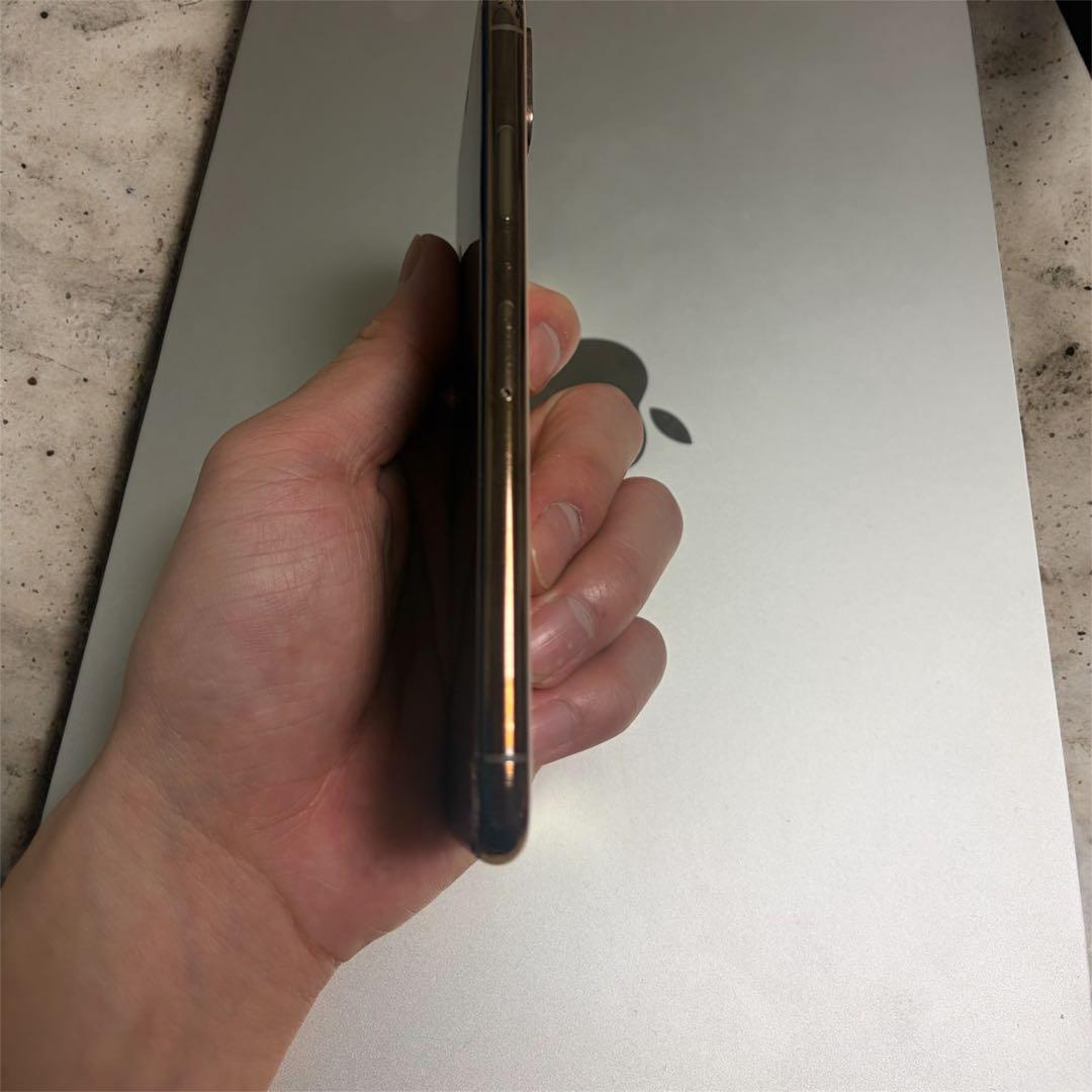 ジャンク】iPhone XS 本体 64GB ゴールド 画面下部タッチ操作不可