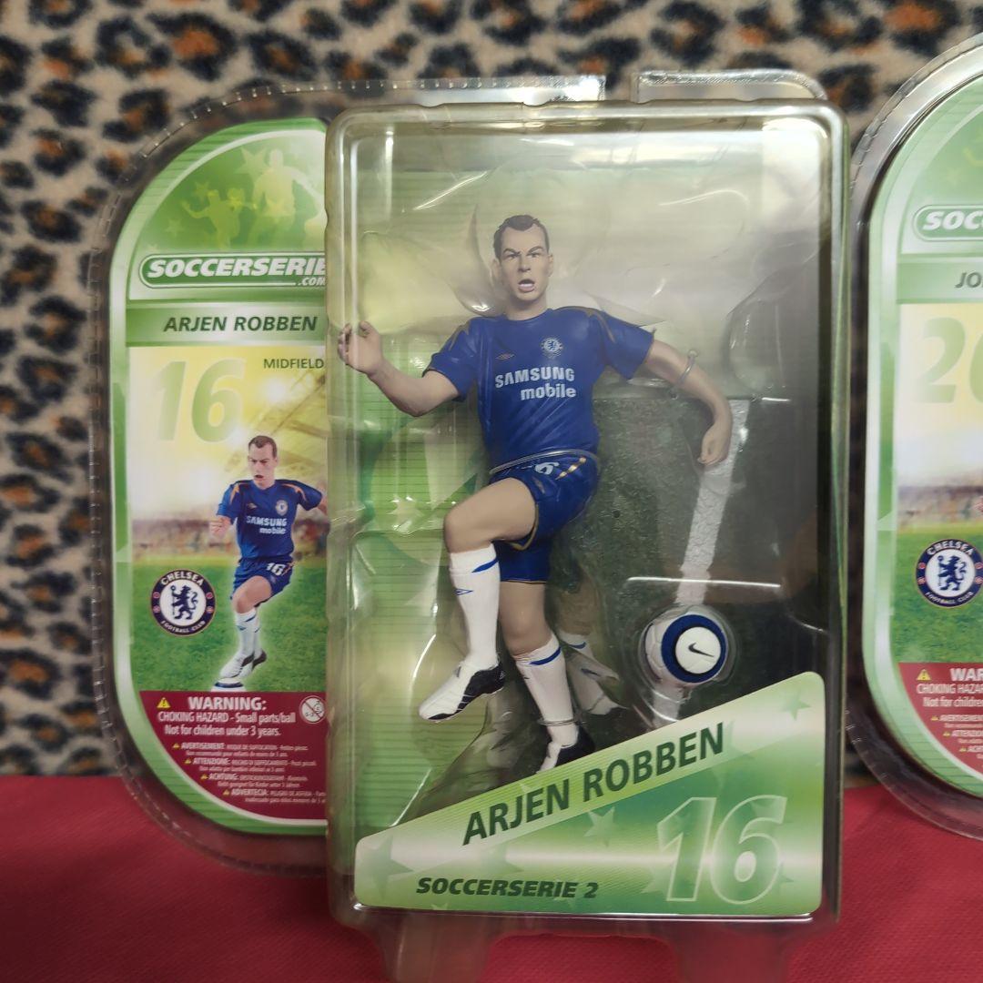 SoccerSerie フィギュア アーレン・ロッベン & ジョン・テリー　美品