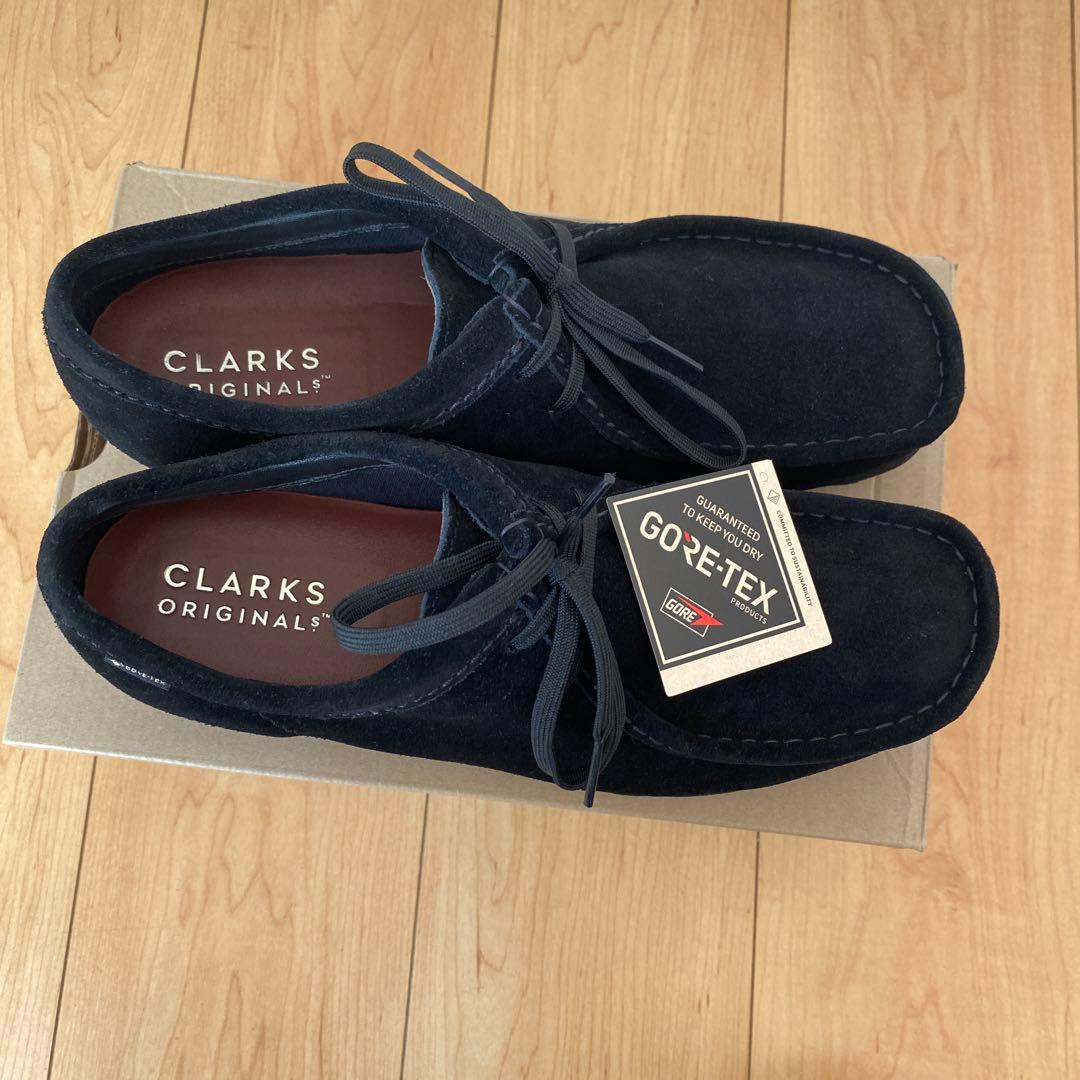 ★大人気★クラークスワラビー【GORETEX】黒　26.5cm