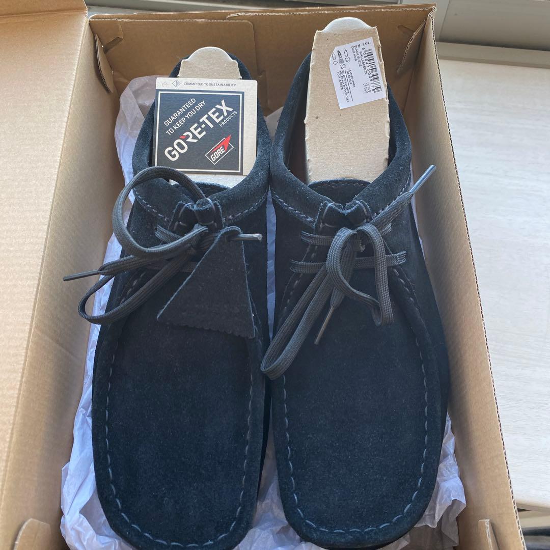 ★大人気★クラークスワラビー【GORETEX】黒　26.5cm