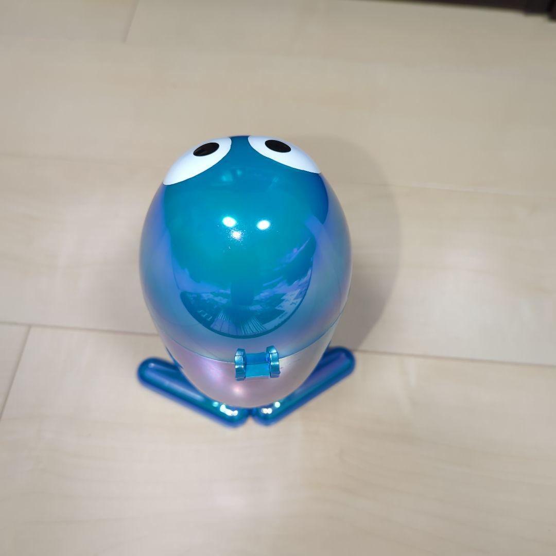 キョロちゃん缶 非売品 青バージョン - メルカリ