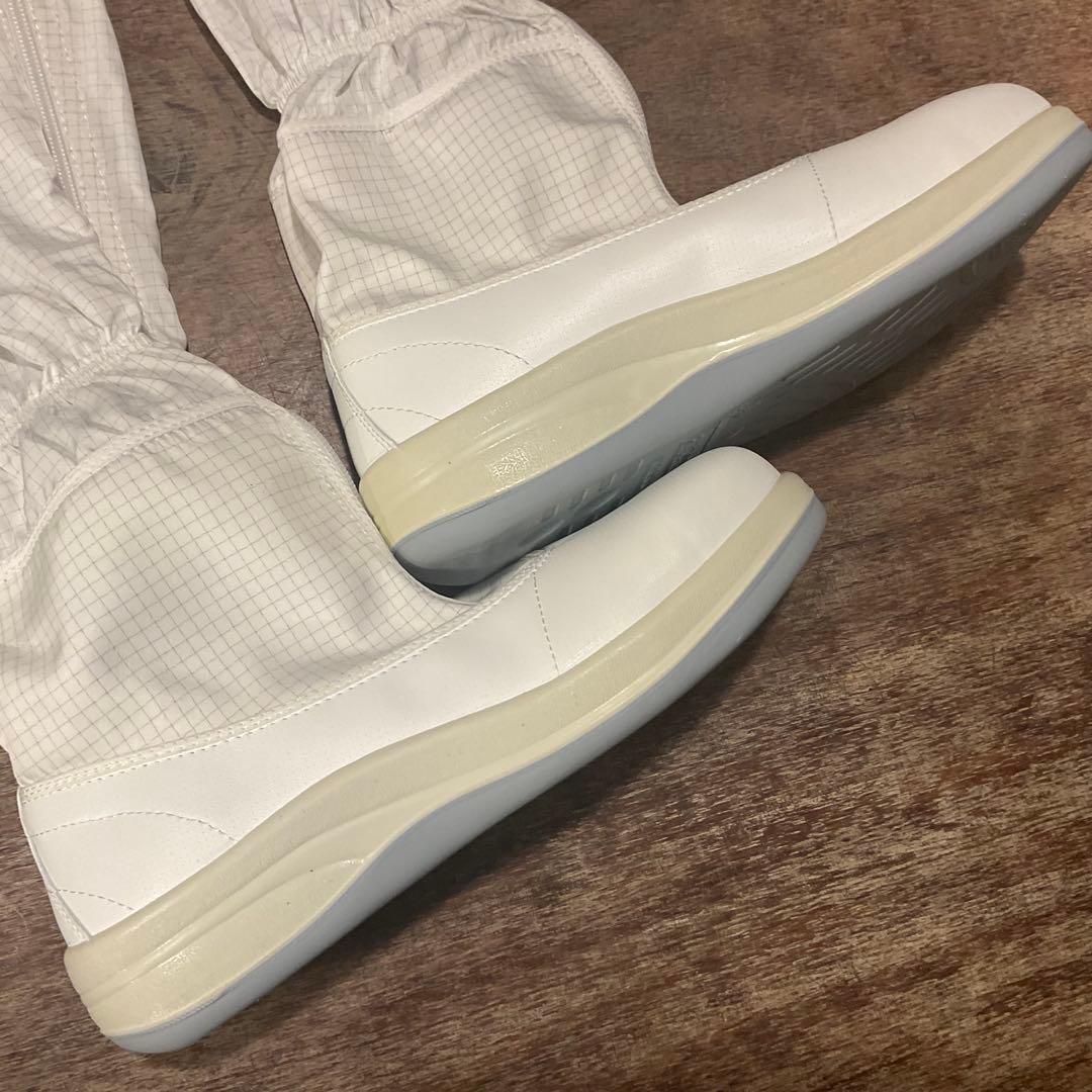 未使用級！ミドリ安全 静電安全靴 クリーンルーム SCR1200 25.5cm