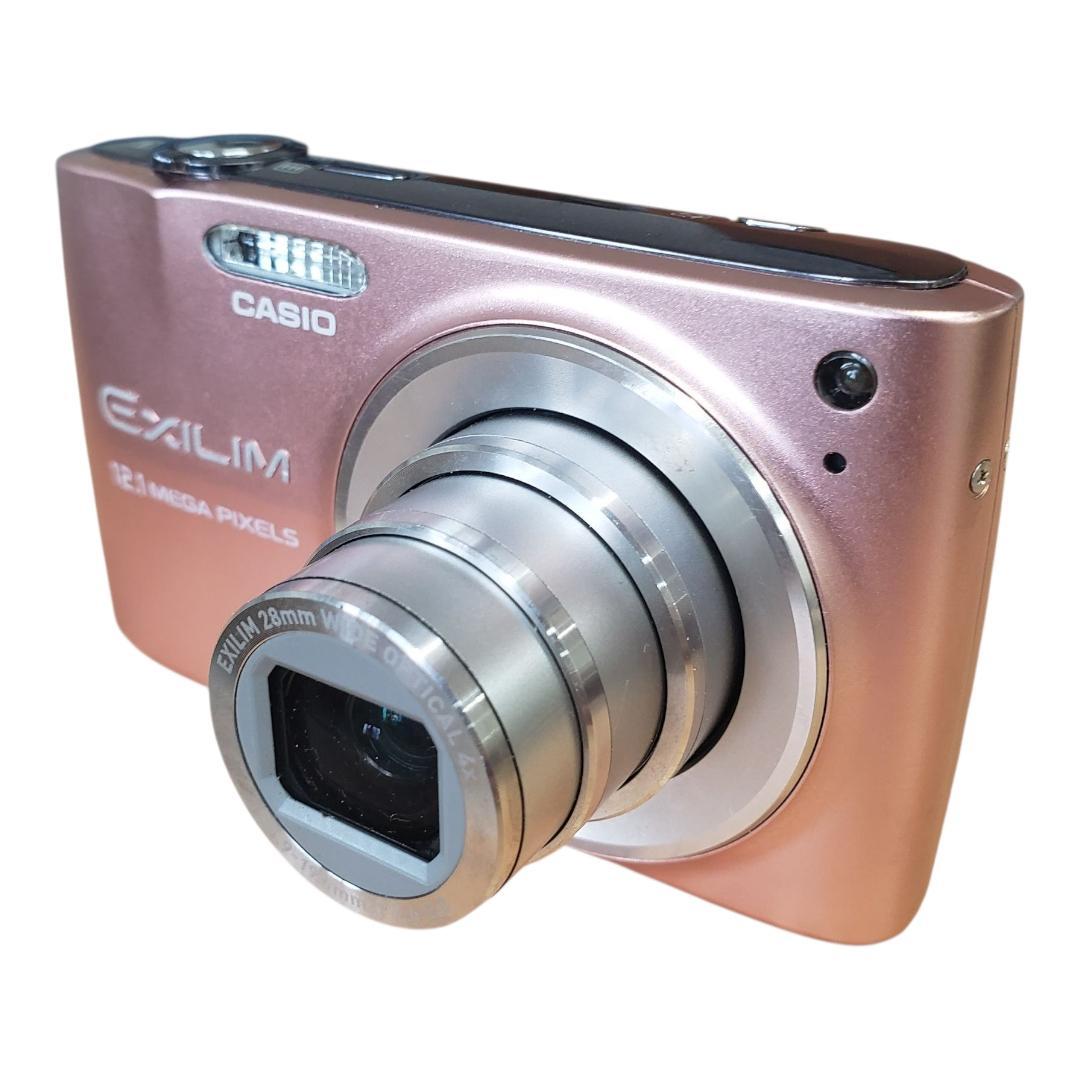 動作品 CASIO EX-Z400 コンパクトデジタルカメラ ピンク 人気色