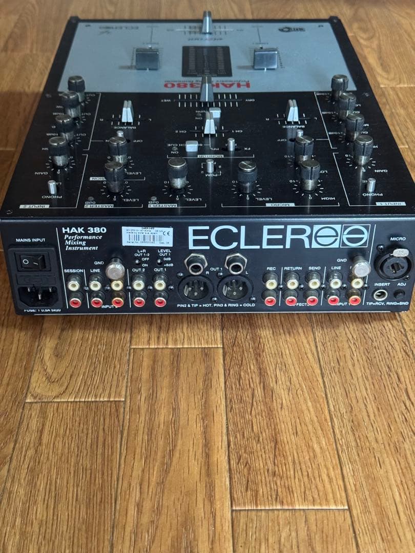 ECLER HAK 380 DJミキサー ジャンク品 - メルカリ