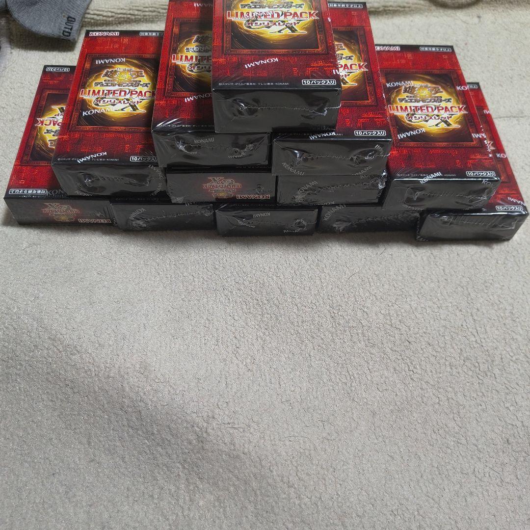 遊戯王OCG LIMITED PACK GX -オシリスレッド-12ボックス - メルカリ