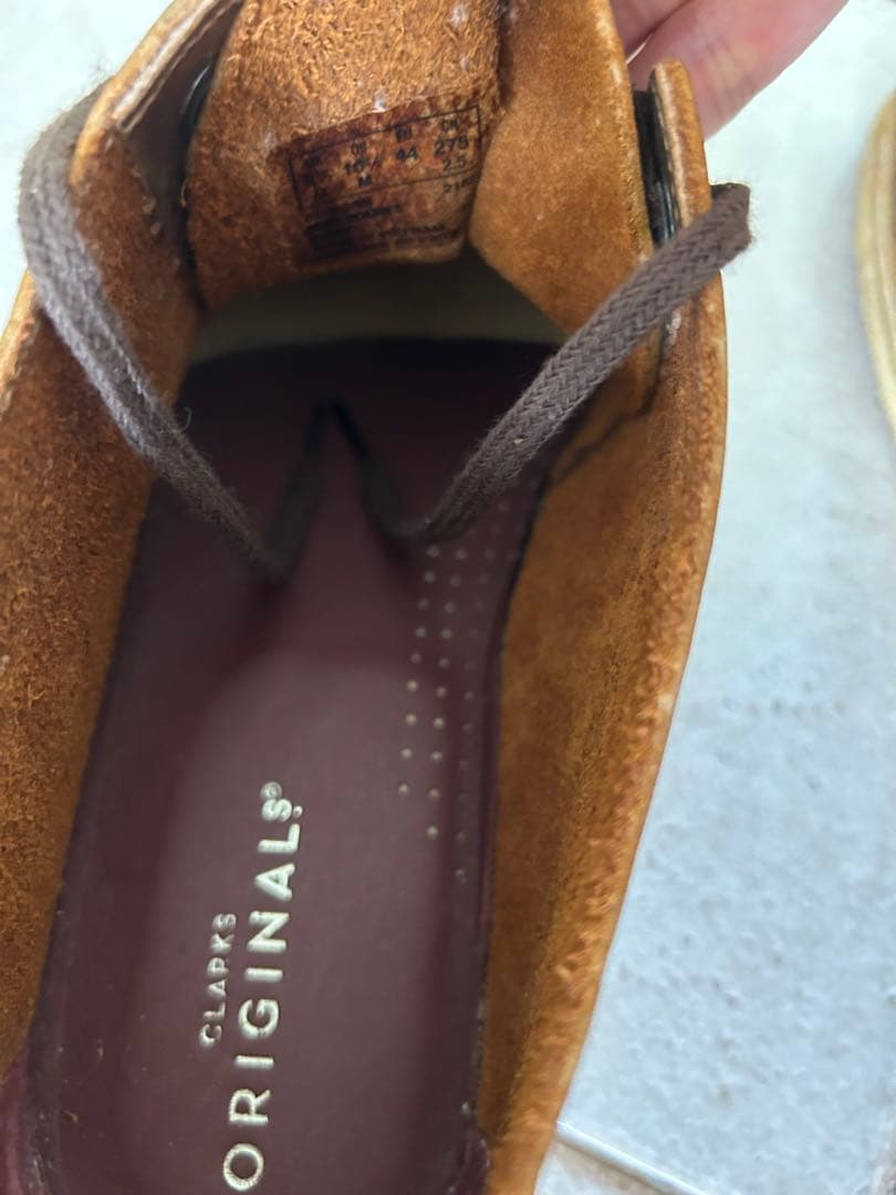 【新品同様】Clarks デザートトレック ダークブラウン 28.5cm