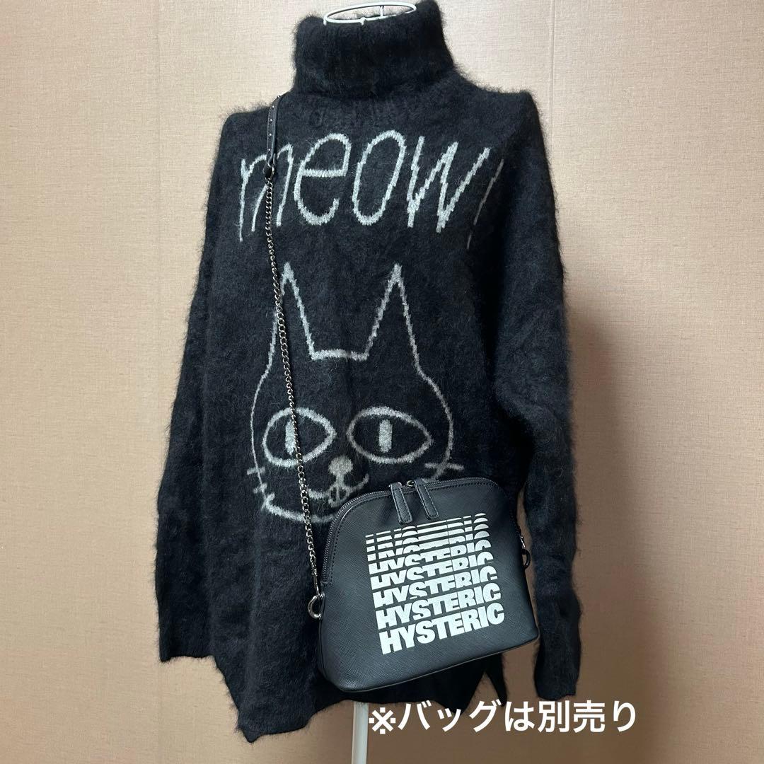 HYSTERIC GLAMOUR 猫 meow タートルネック セーター - メルカリ