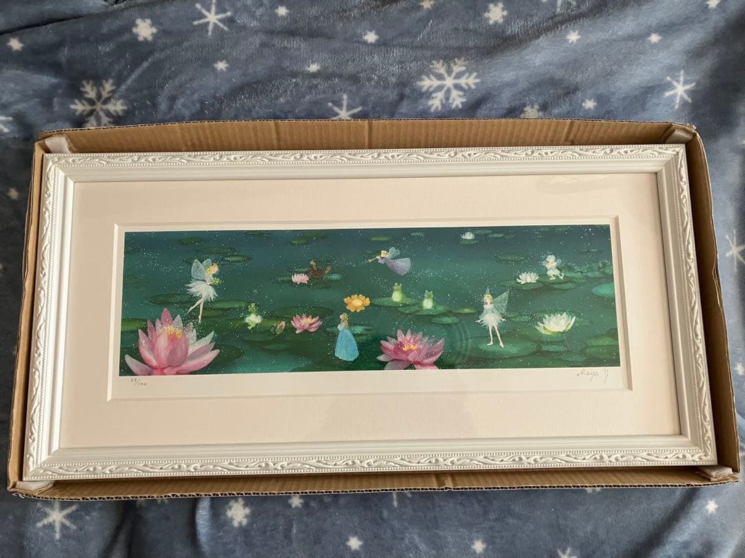 横山真弥　睡蓮…妖精たちとおやゆびひめ