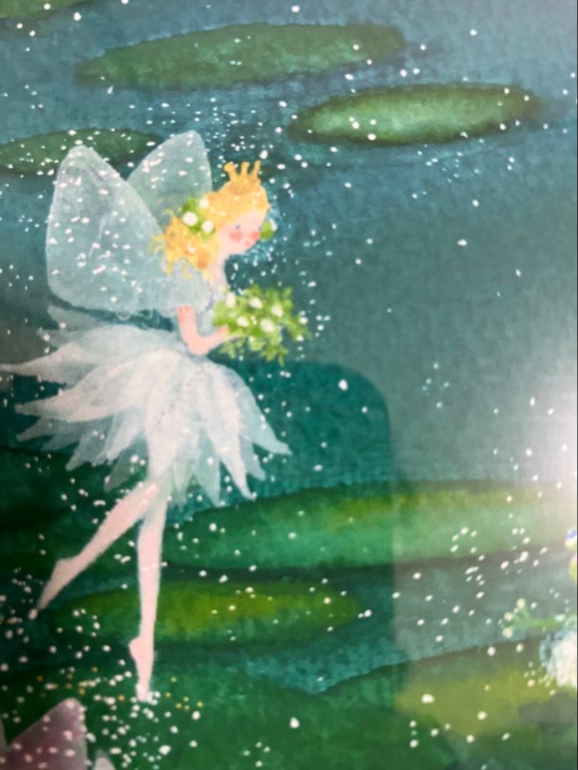 横山真弥　睡蓮…妖精たちとおやゆびひめ