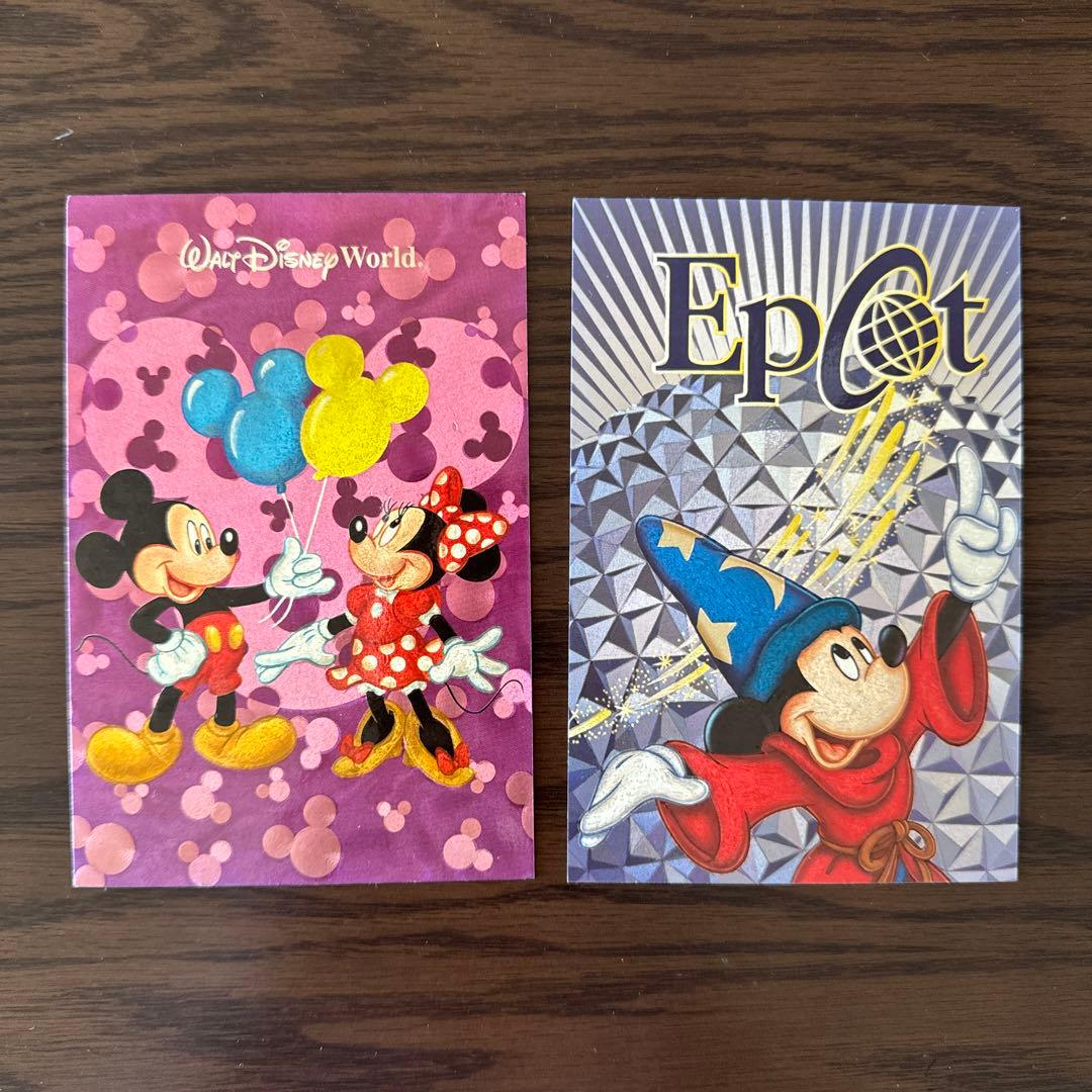 海外ディズニー】ポストカードセット - メルカリ