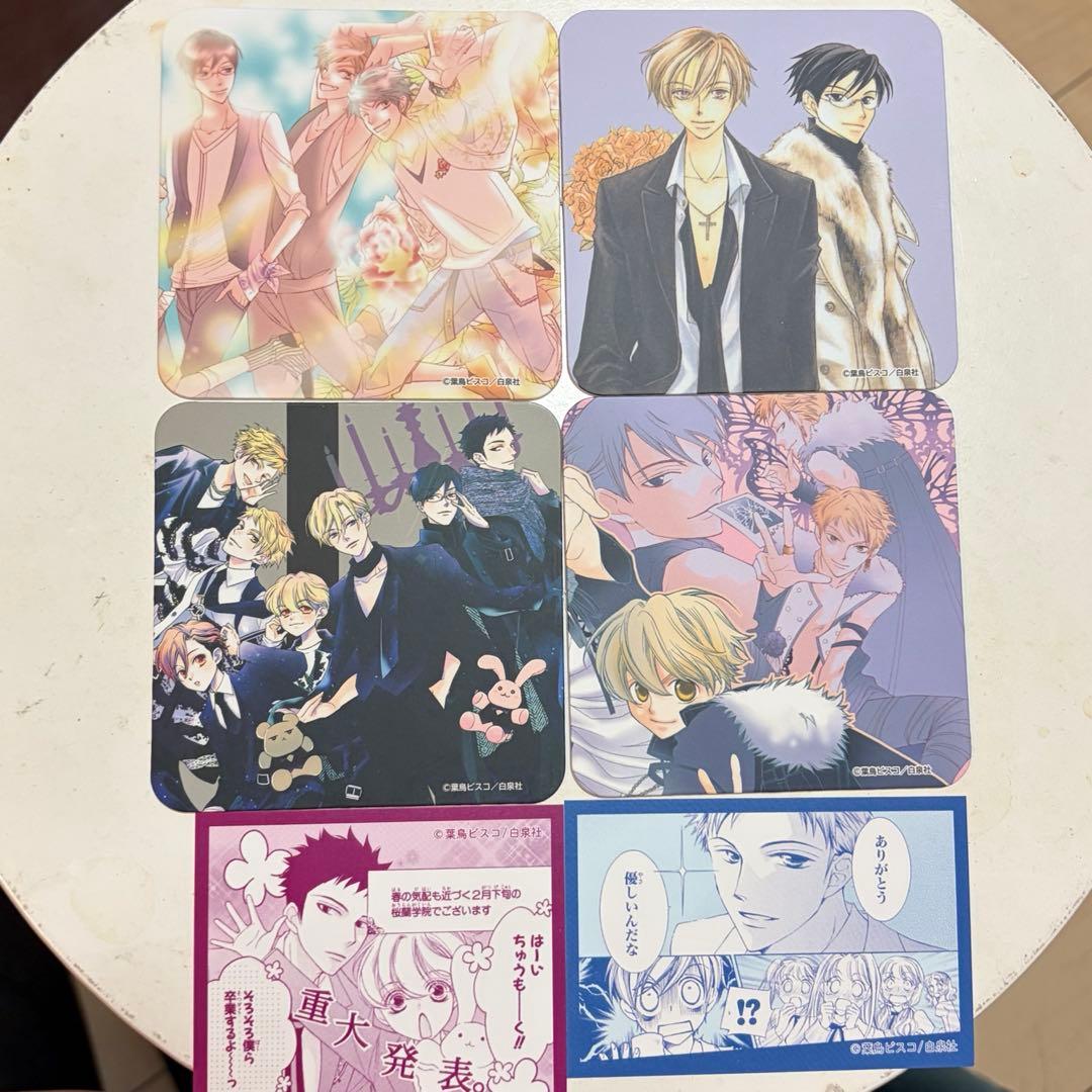 桜蘭高校ホスト部 コラボカフェ 特典コースター - メルカリ