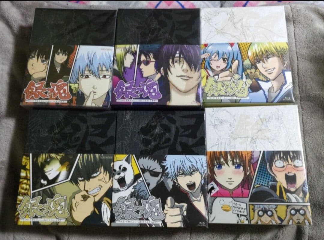 銀魂 Blu-rayBOX 其ノ壱〜其ノ四 上巻 下巻 6点（初回限定）セット Amazon.co.jp: 銀魂 Blu-ray Box シーズン其ノ四【完全生産限定版