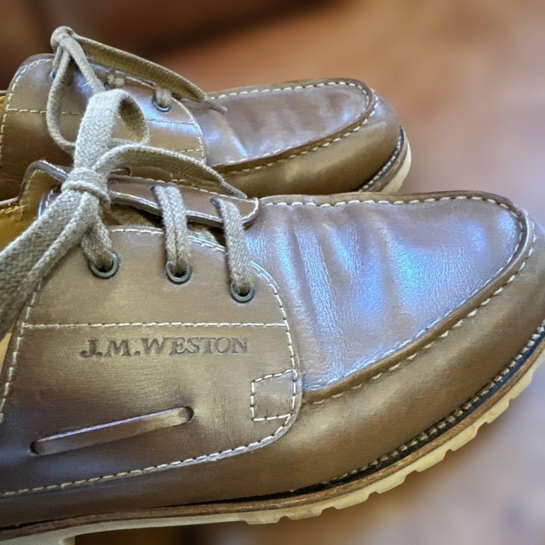 ジェイエムウェストン 690 ヨット 希少廃盤ロシアンカーフ仕様タン