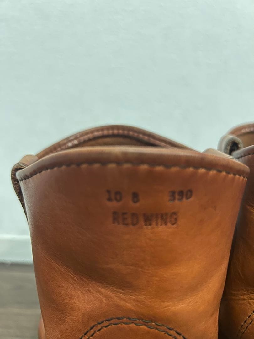 US10B 28㌢ 犬タグ RED WING ペコスブーツ 茶 - メルカリ