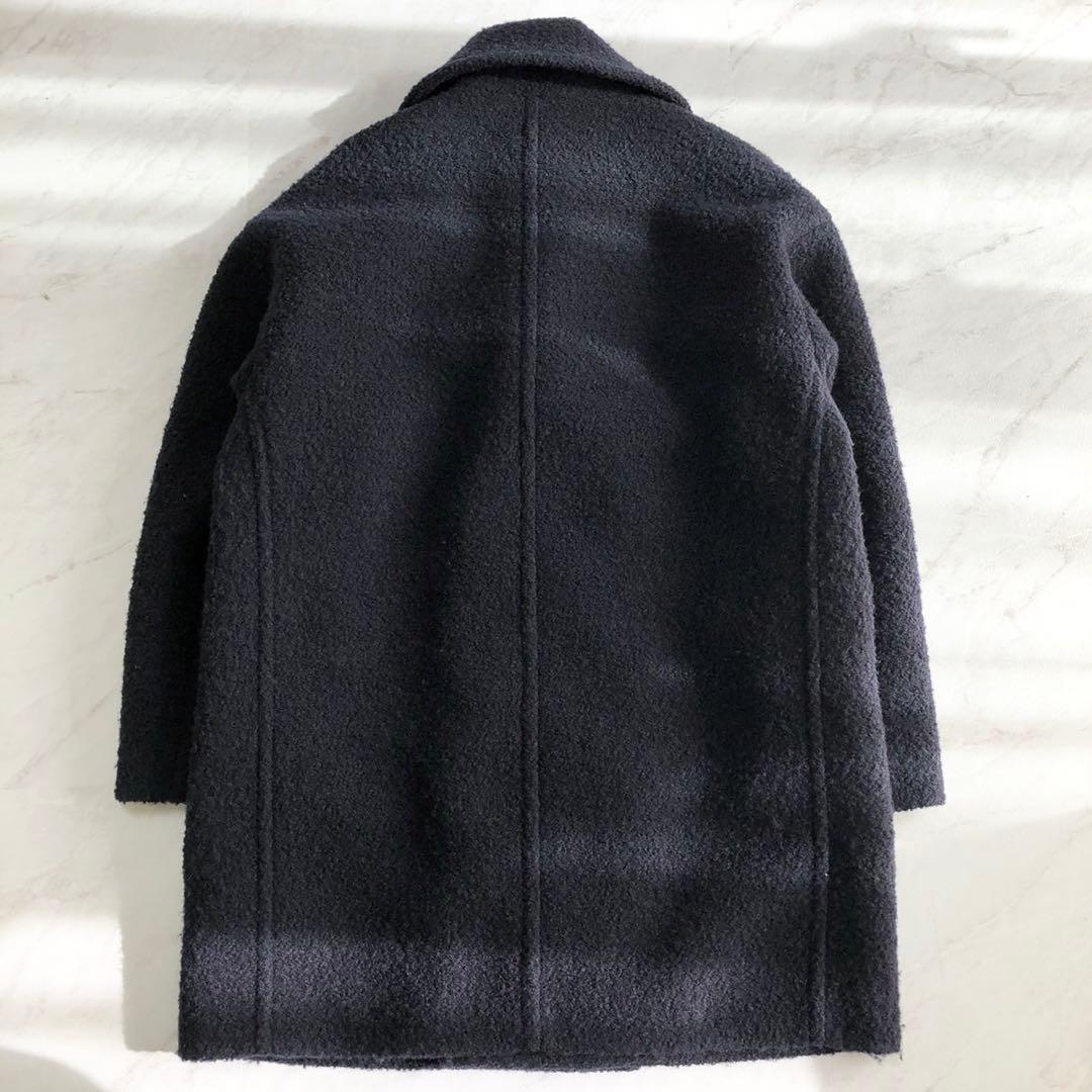 未使用級❤️24AW ブークレーボンディング ダブルブレストコート