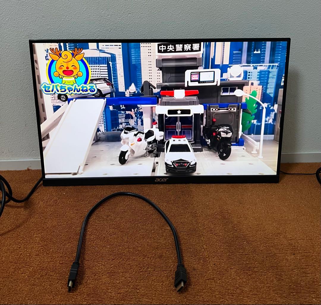 Acer スピーカー内蔵 モニター ディスプレイRC241YUsmidpx - メルカリ