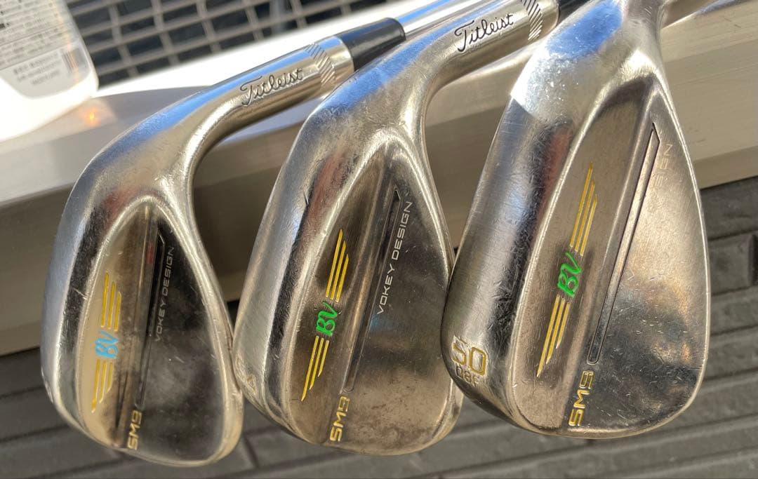 【週末限定価格】ボーケイSM9 50° 54° 58° モーダス105 ボーケイ・デザイン SM9 ウェッジ【Dynamic Gold】 - タイトリスト