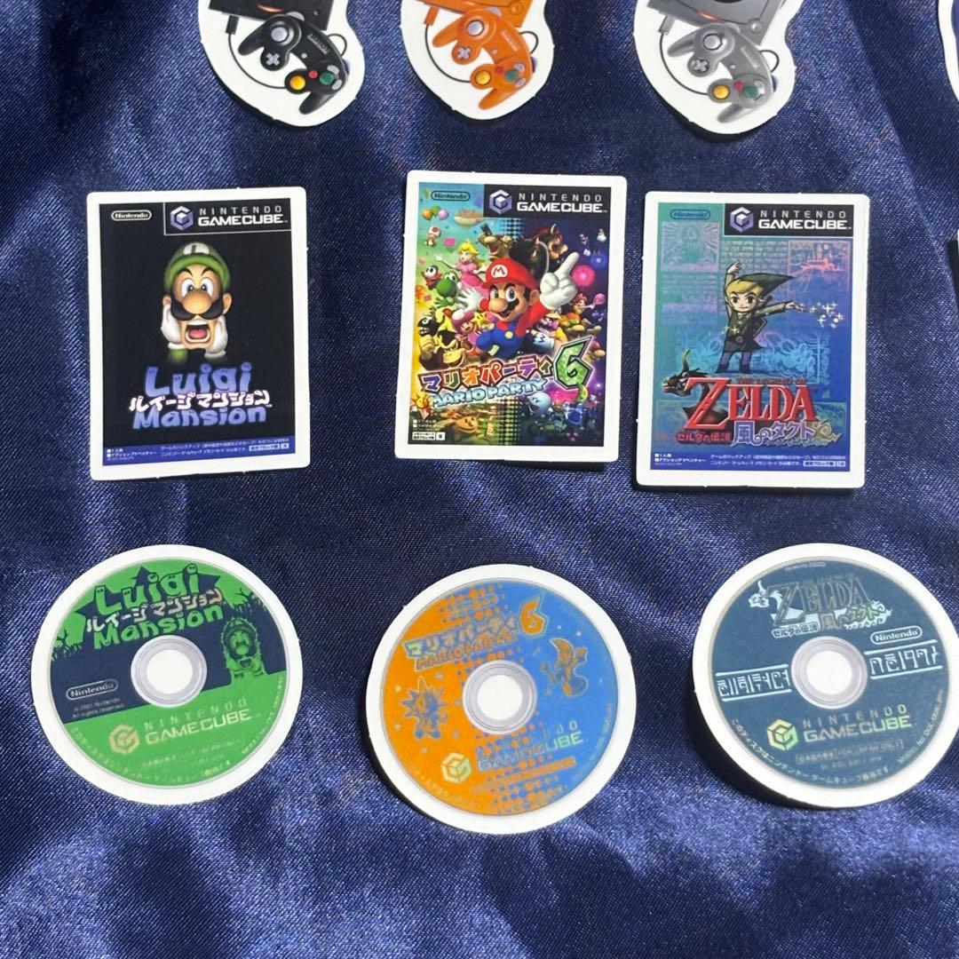 ゲームキューブ ニンテンドーミュージアム 任天堂 ステッカー シール