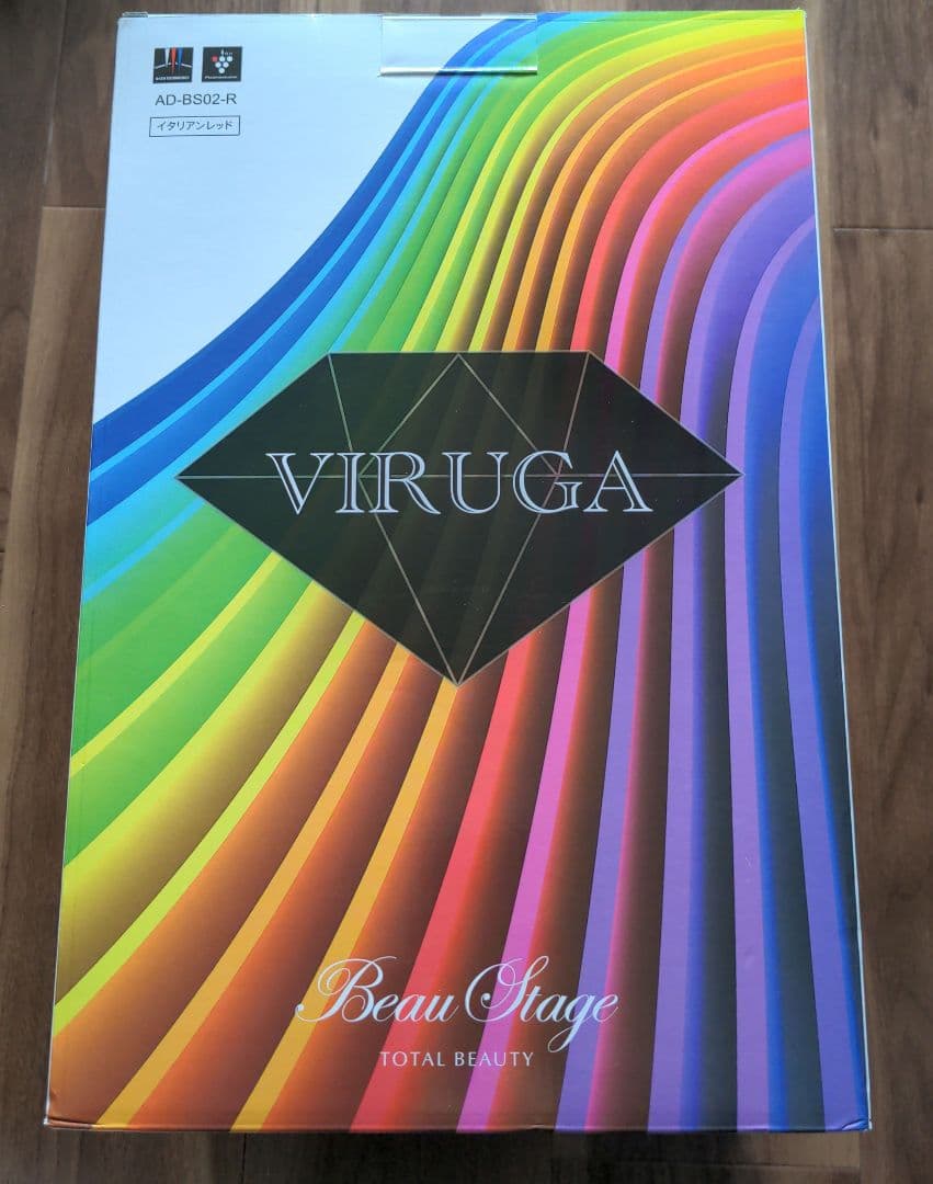 新品未使用　アデランス ビューステージ LED美顔・美髪器　VIRUGA Amazon.co.jp: アデランス VIRUGA ビルガ イタリアンレッド 美容パネル