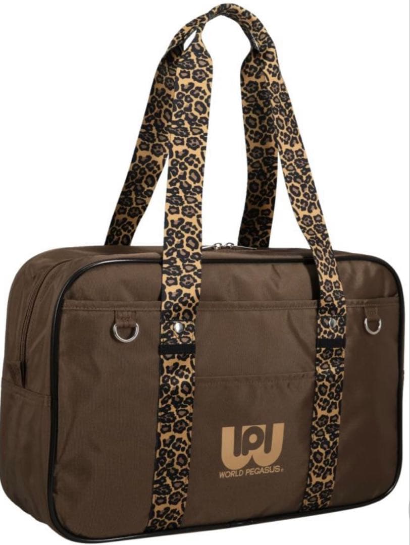 即日発送♡限定色♡完売品⚡️最安値⚡️ワッペ スクバ ヒョウ柄