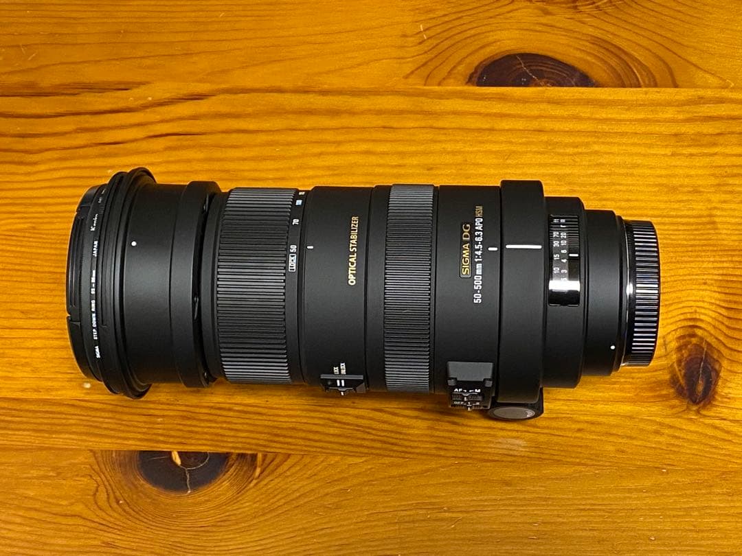 SIGMA APO 50-500mm F4.5-6.3 DG OS HSM キャ