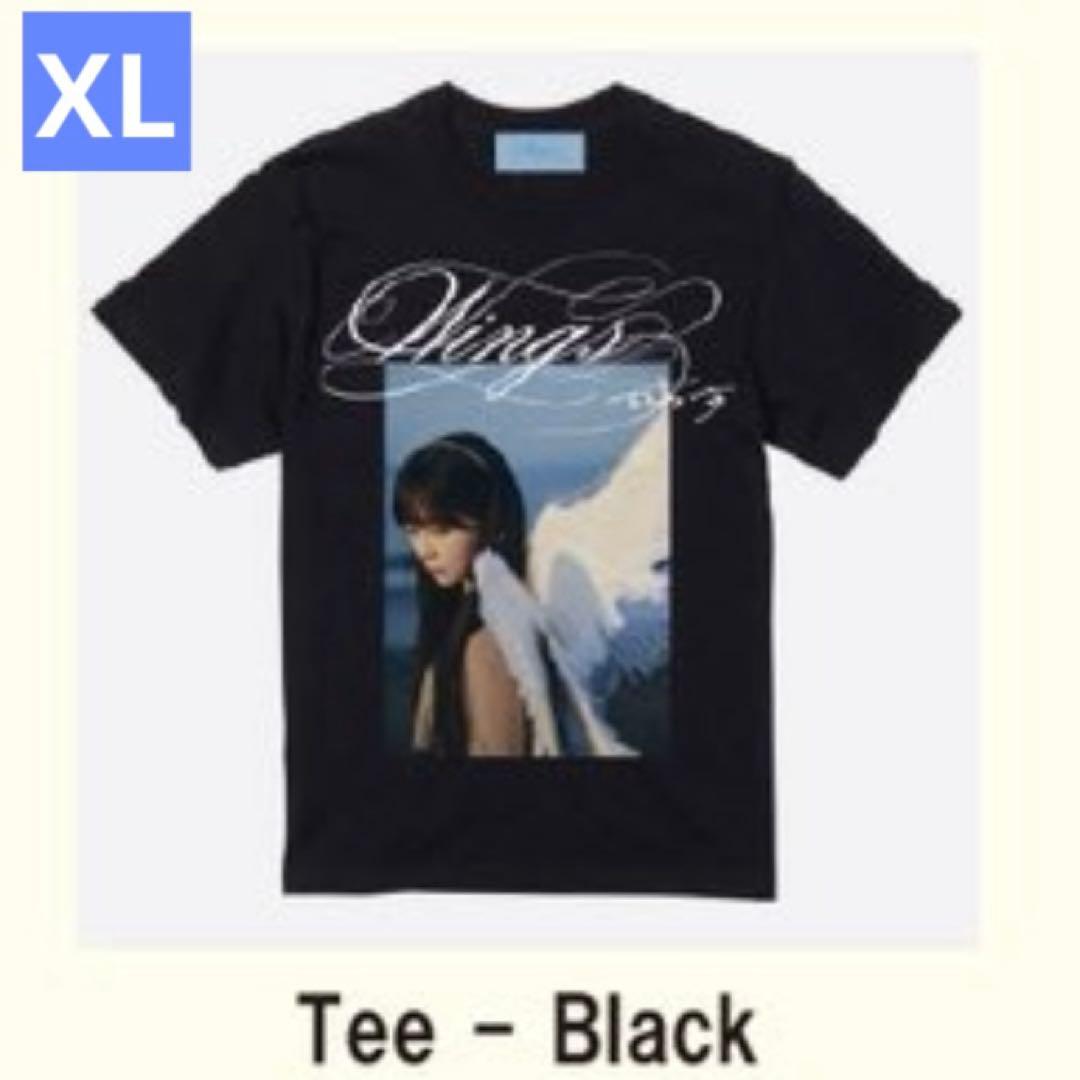 乃木坂46 池田瑛紗 Tシャツ ブラック XL 個展 Wings あひるの夢 - メルカリ
