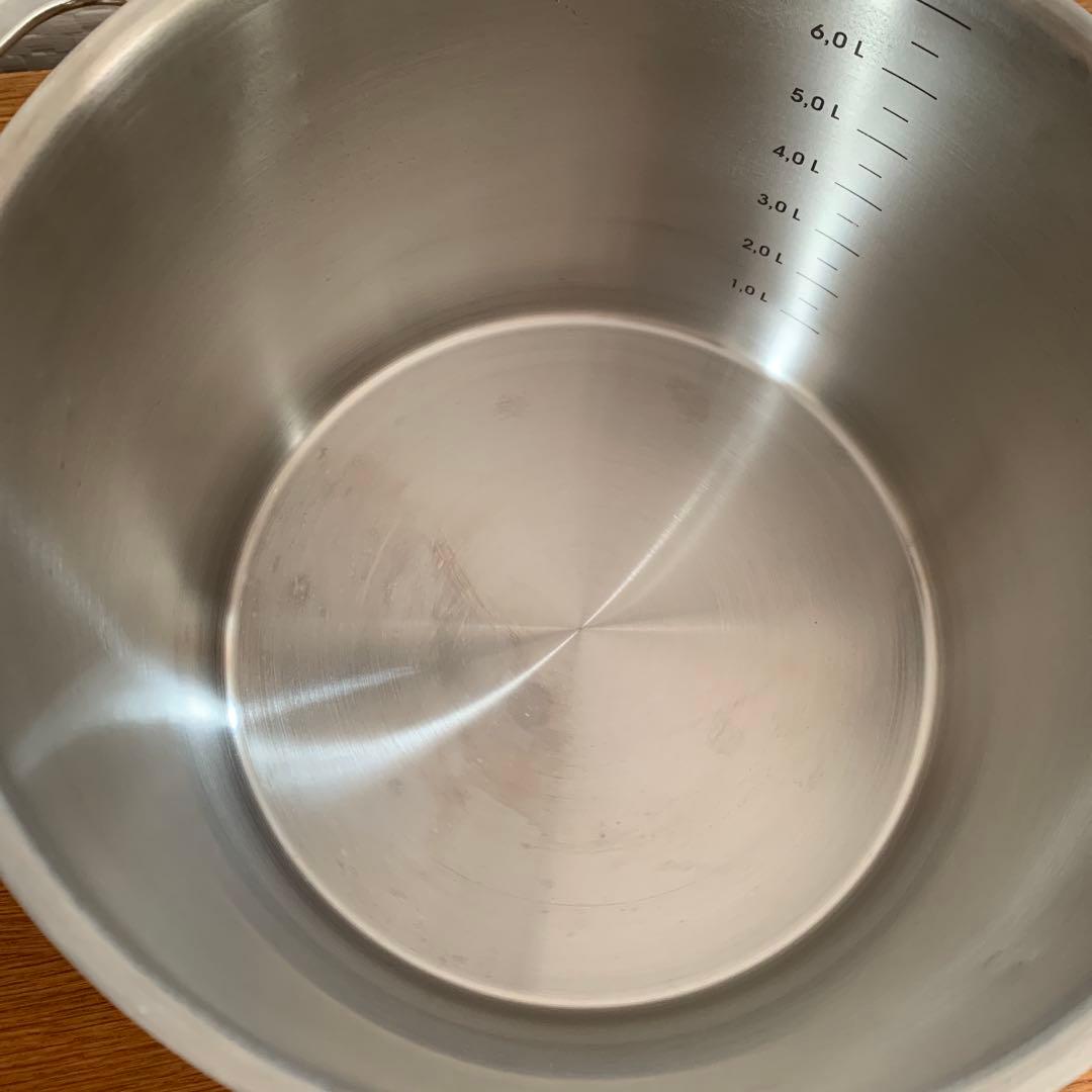 ［専用箱あり］イッタラ　オールスチール キャセロール　両手鍋 7.5L