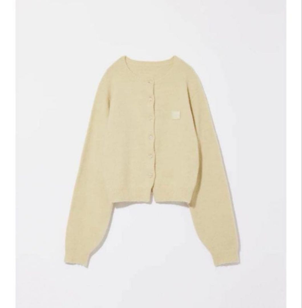 Eaphi COMPACT LOGO KNIT CARDIGAN eaphi