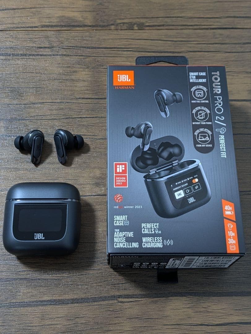 JBL TOUR PRO 2 ワイヤレスイヤホン ブラック Amazon.co.jp: JBL TOUR PRO 2 ワイヤレスイヤホン bluetooth