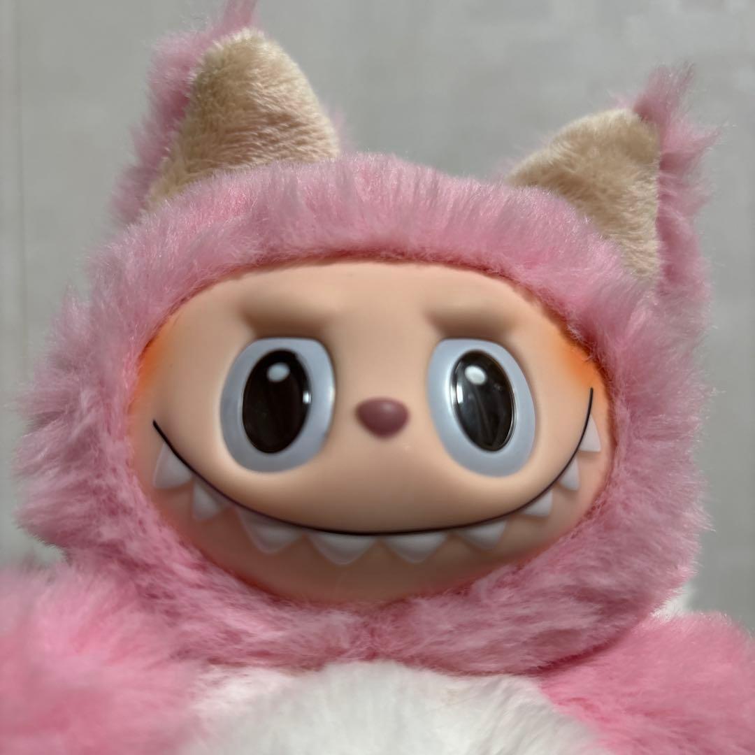 海外限定 レア 九尾 キュウビ ラブブ ジモモ ZIMOMO 猫耳 白×ピンク