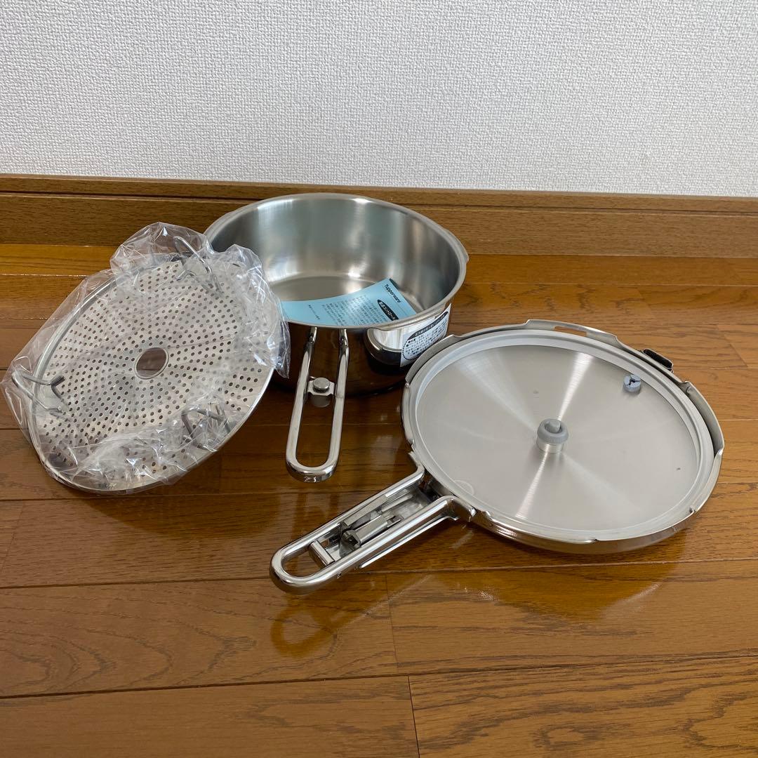 未使用　タッパーウェア パーフェクトキッチン 圧力鍋 3.0L