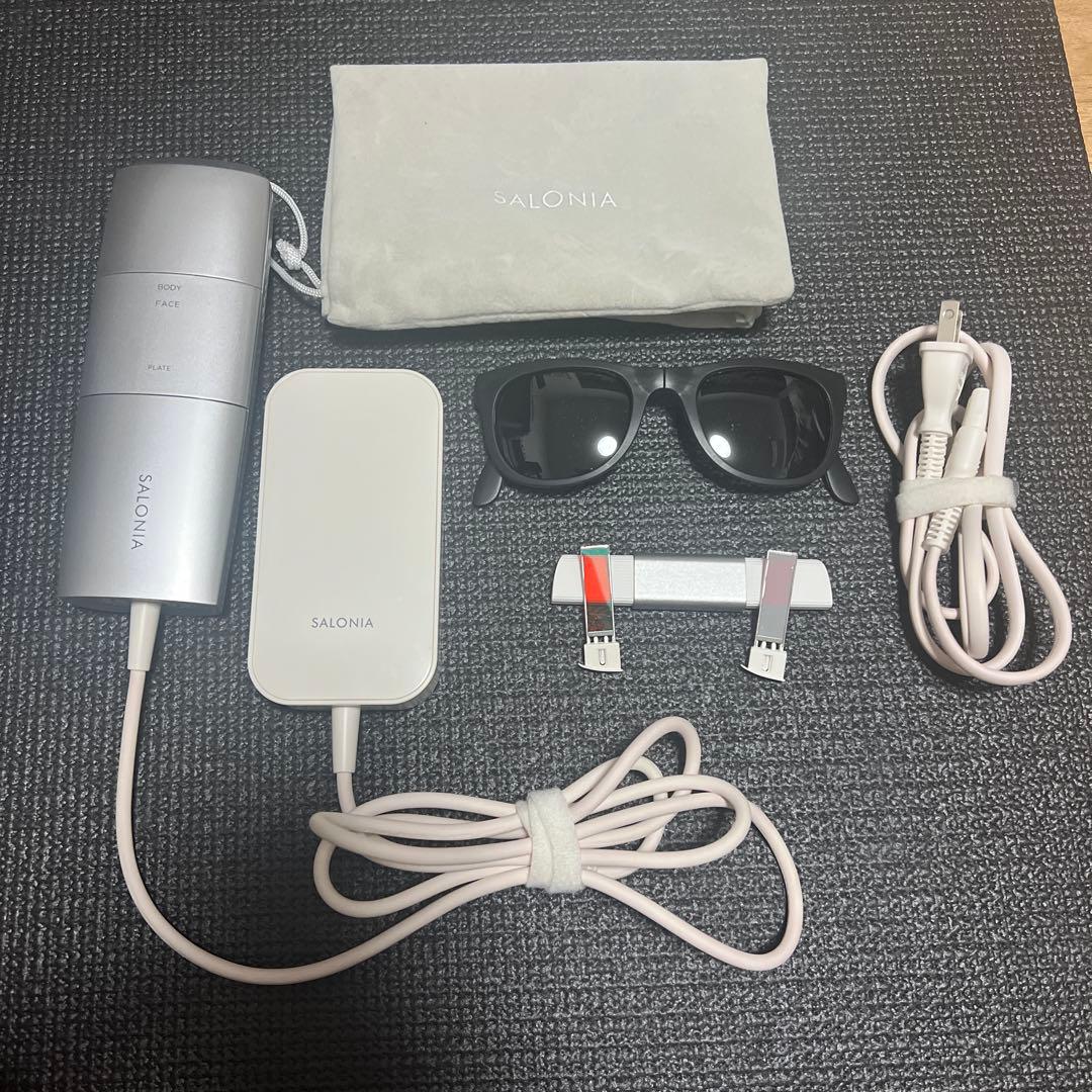 SALONIA FLASH CRYSTAL SILK EPILATOR - メルカリ
