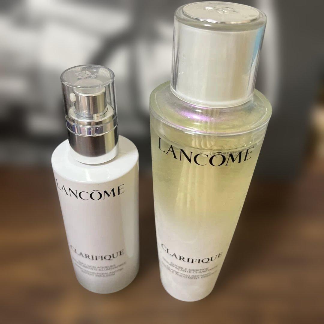 LANCOME CLARIFIQUE ダブルエッセンス 乳液セット 本日スタート！公式オンラインショップ限定 今年新発売の「クラリ