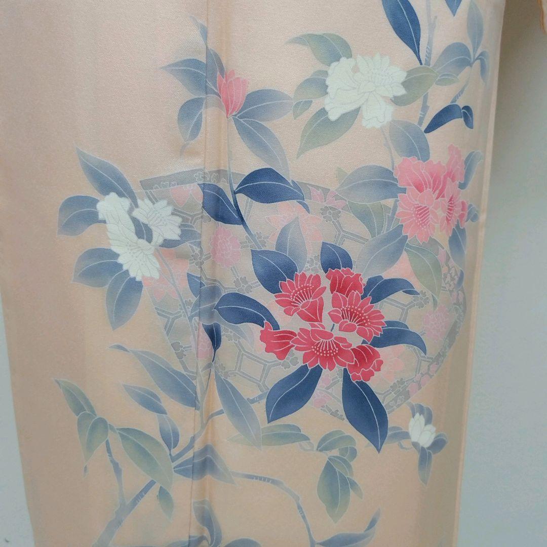 634 半額セール 正絹 鈴乃屋誂え 未使用品 付下げ訪問着 4点フル