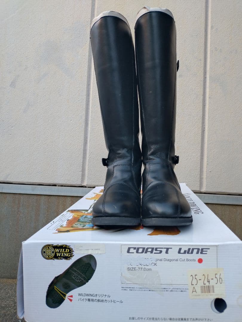 特攻ブーツ コーストライン ガレヨコ 黒 ワイルドウィング - メルカリ