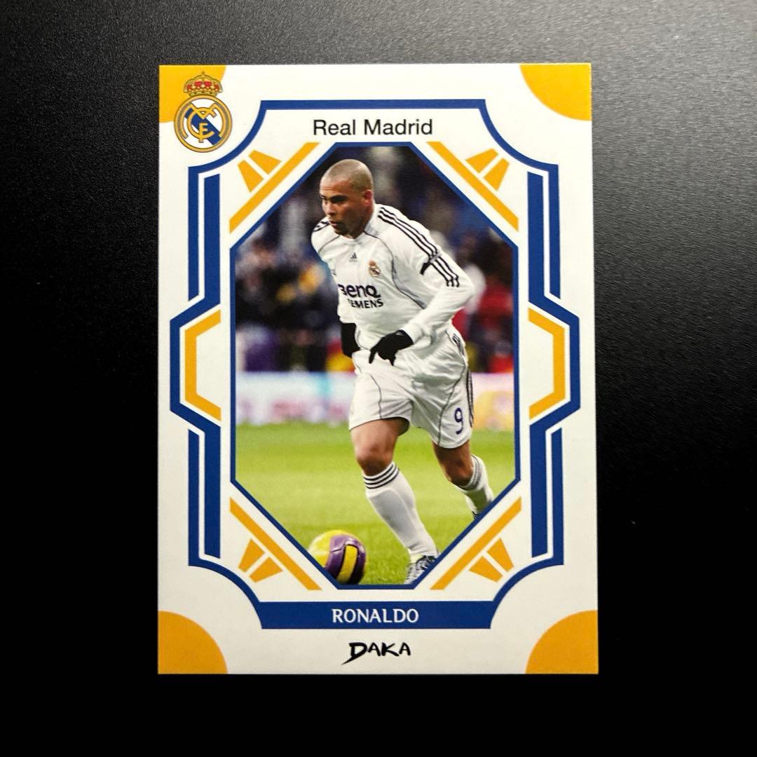 サッカーカード ロナウド レアルマドリード DAKA - メルカリ