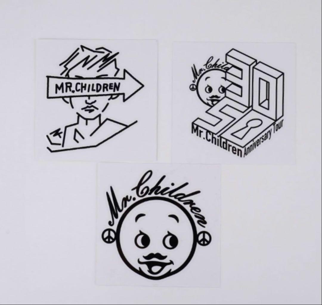MR.CHILDREN カッティングシール 3枚セット - メルカリ