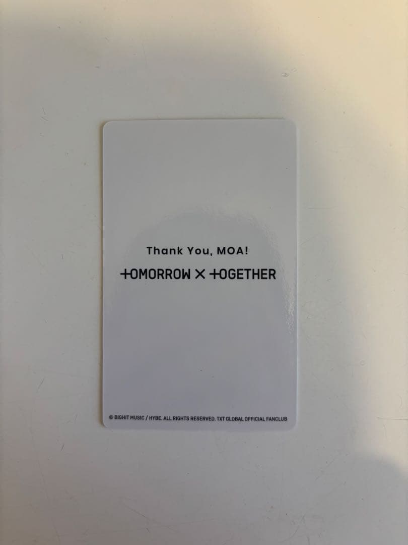 公式 FC継続トレカ テヒョン TOMORROW X TOGETHER - メルカリ