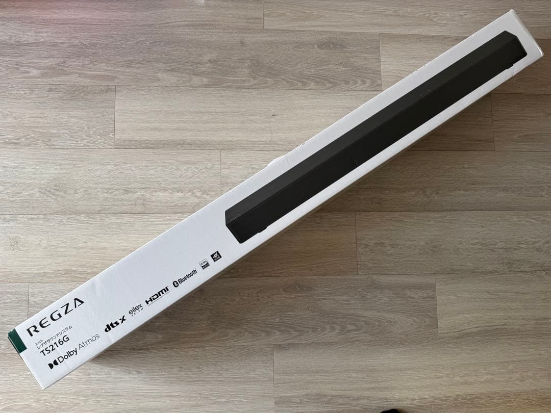 新品未使用 未開封 REGZA レグザ TS216G サウンドバー 2.1ch